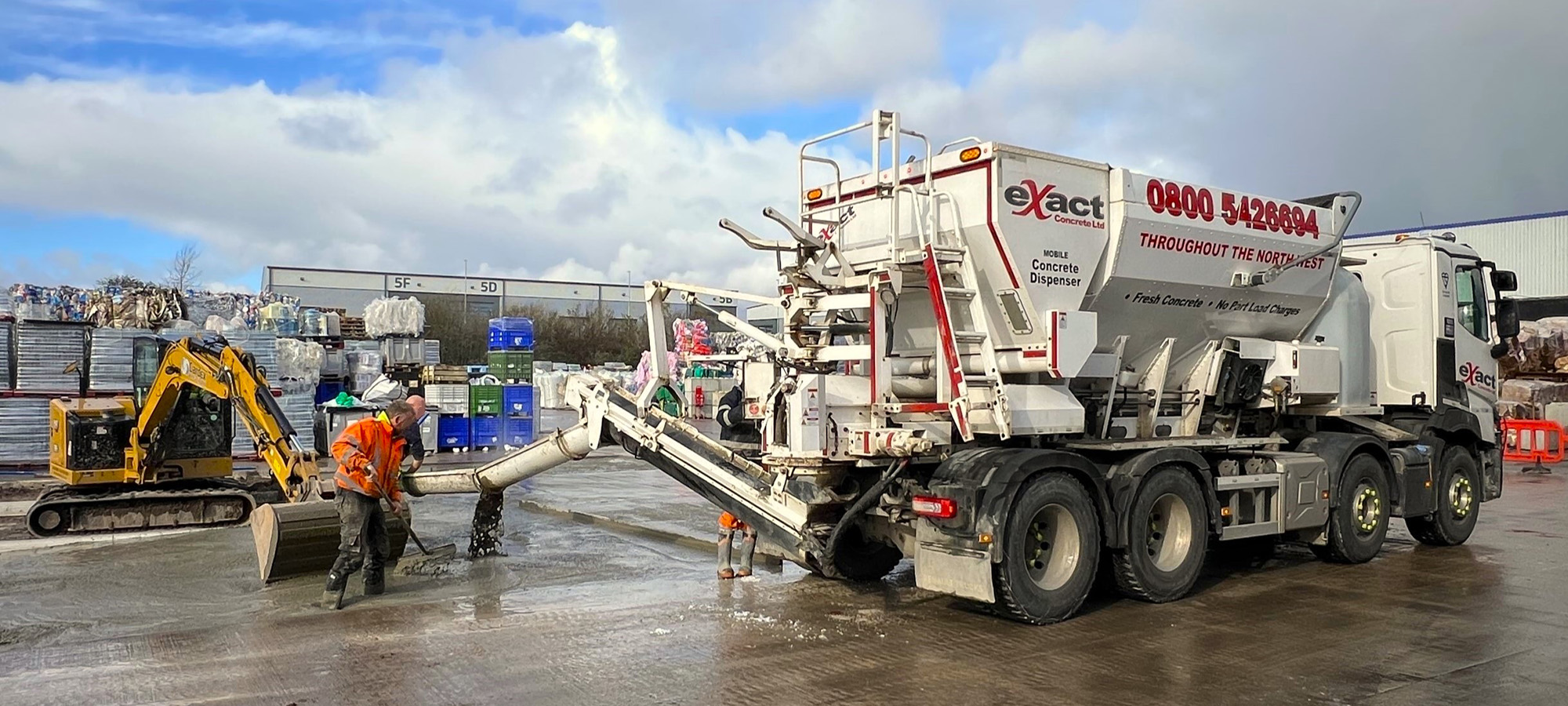 Precise Commercial Concrete Delivery